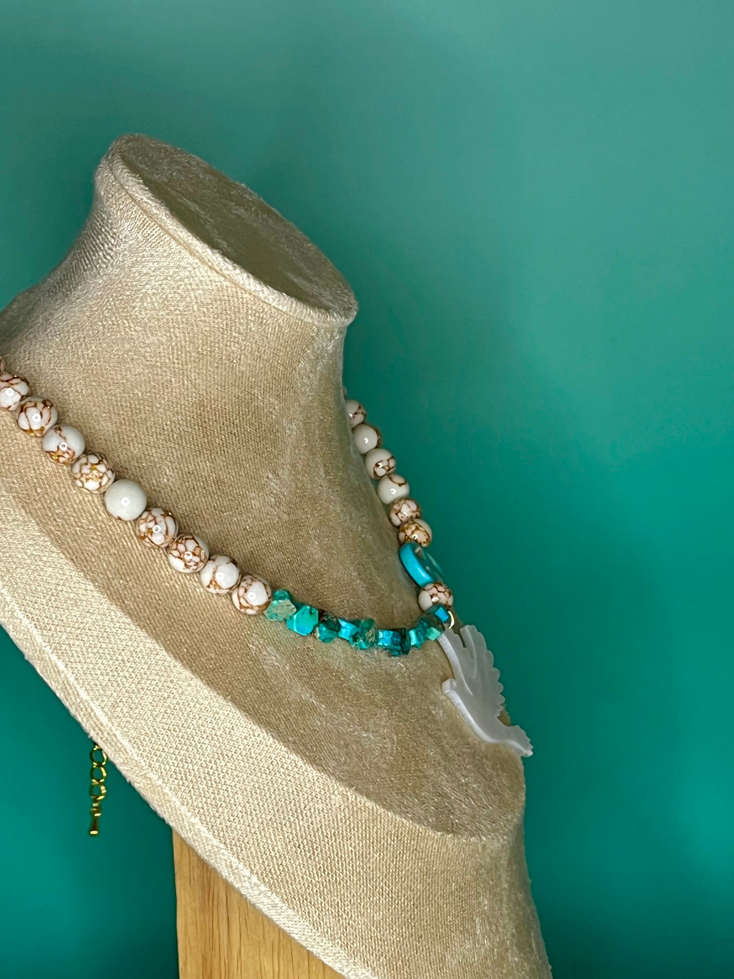 White Dove Necklace