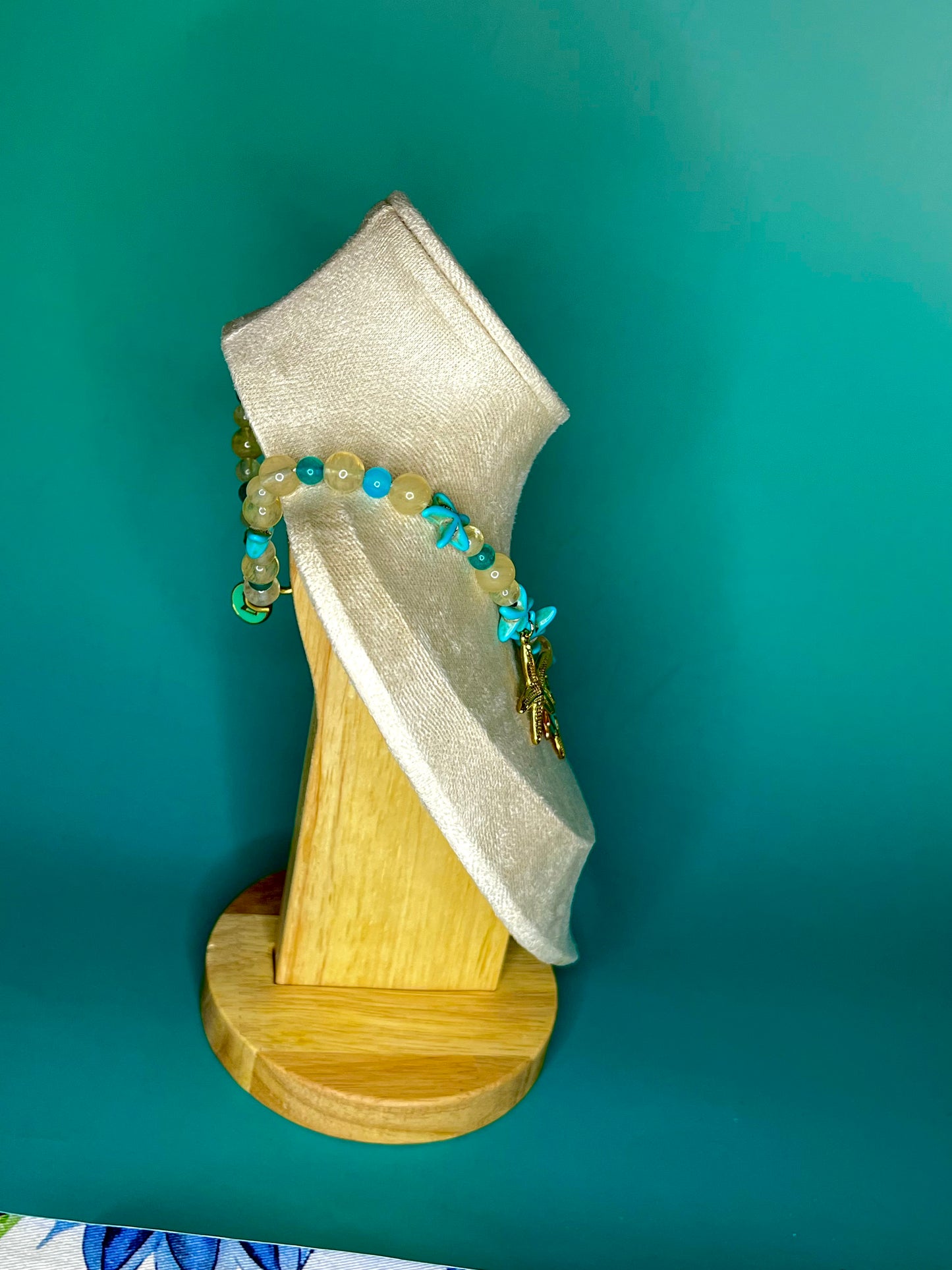 Citrine Starfish Necklace