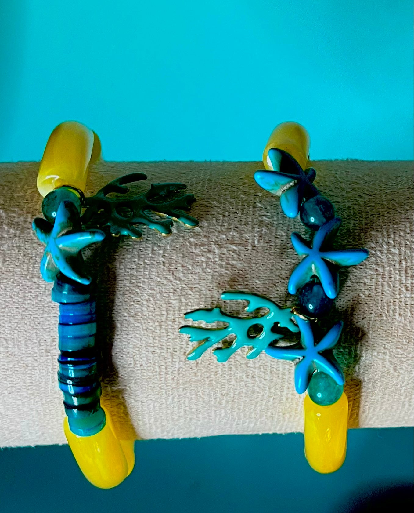 Yellow Starfish Bracelet
