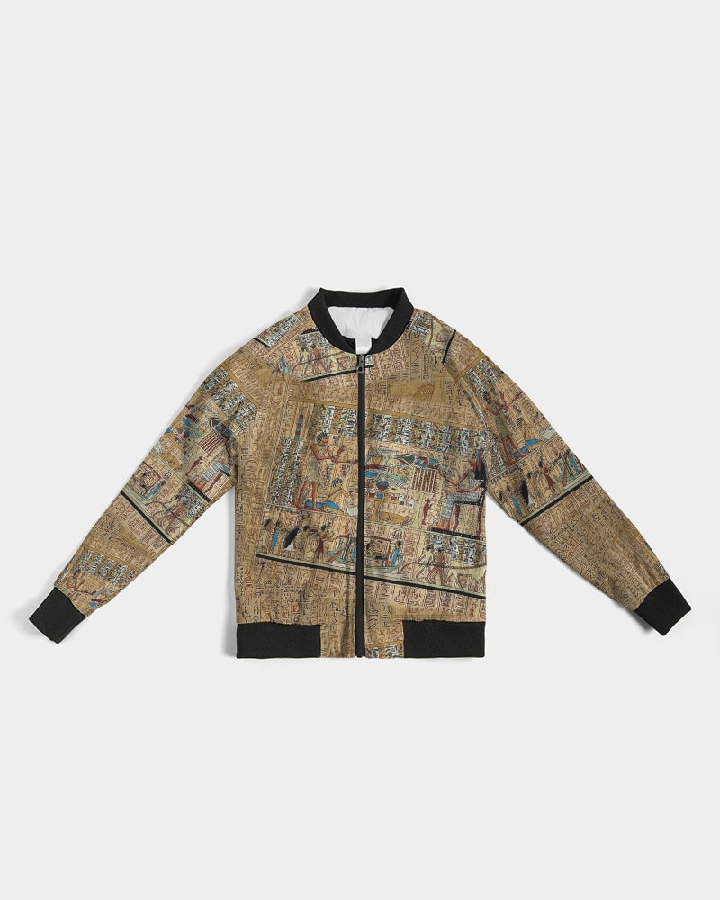 Walk like an Egyptian Women's All-Over Print Bomber Jacket