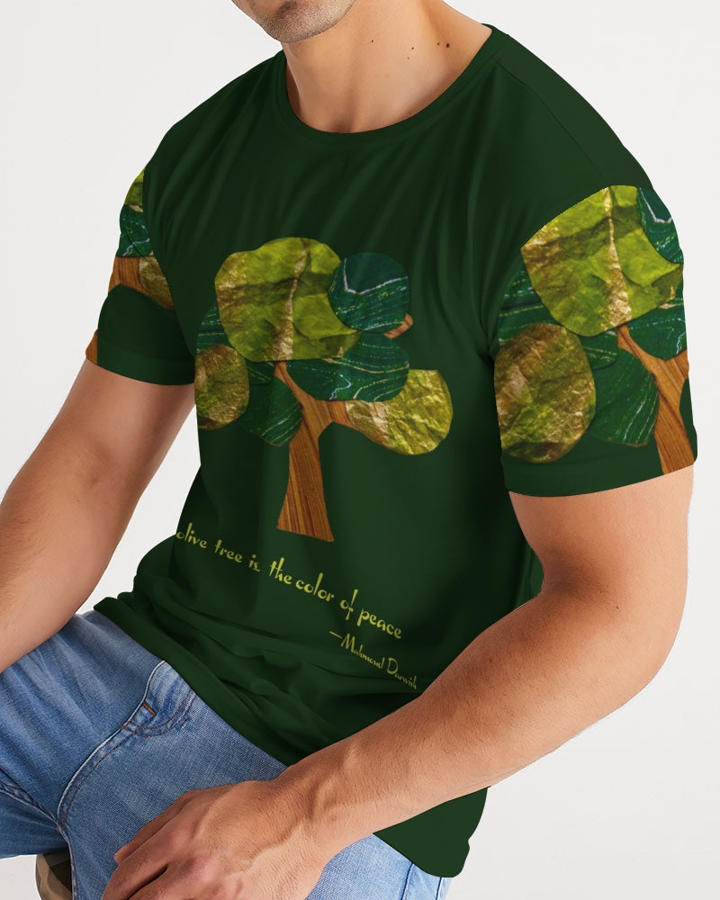 The Olive Tree is the Color of Peace T shirt Men's All-Over Print Tee