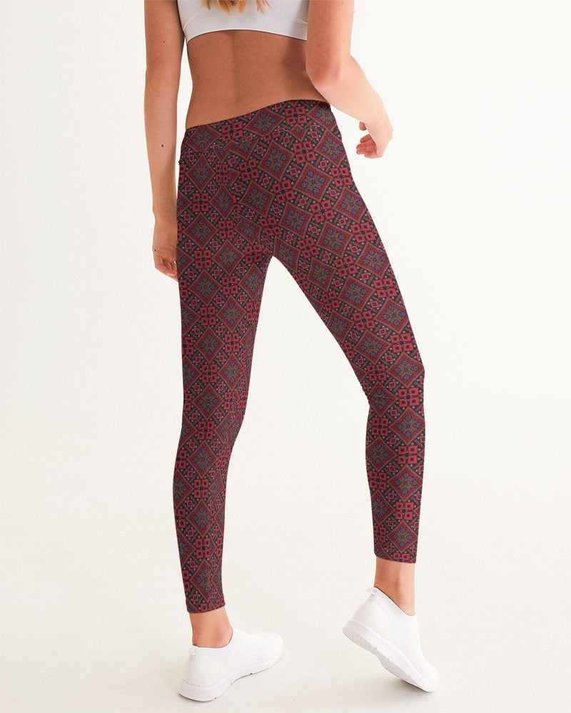 Palestinian @ Heart Women's All-Over Print Yoga Pants