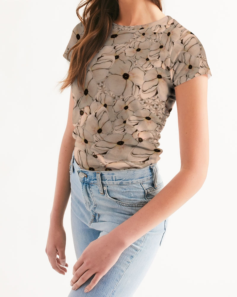 Blossoms Women's All-Over Print Tee