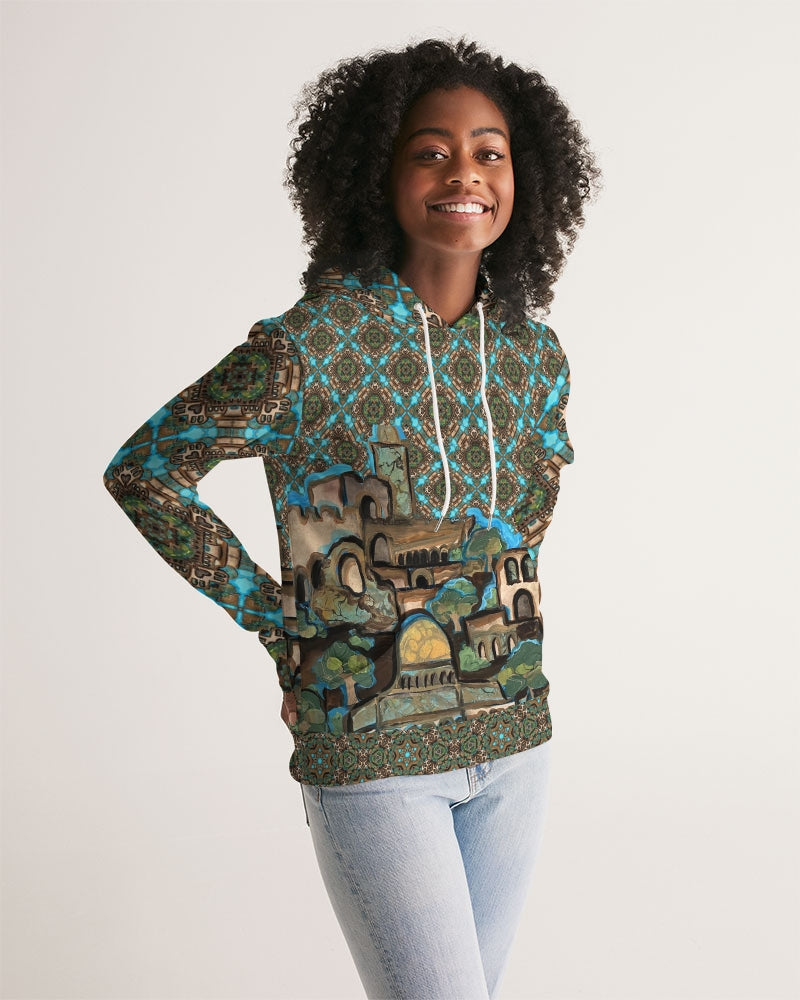 Prayers for Peace Women's All-Over Print Hoodie