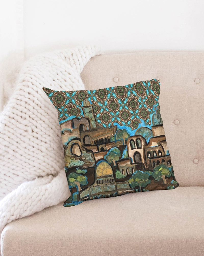 Prayers for Peace Throw Pillow Case 18"x18"