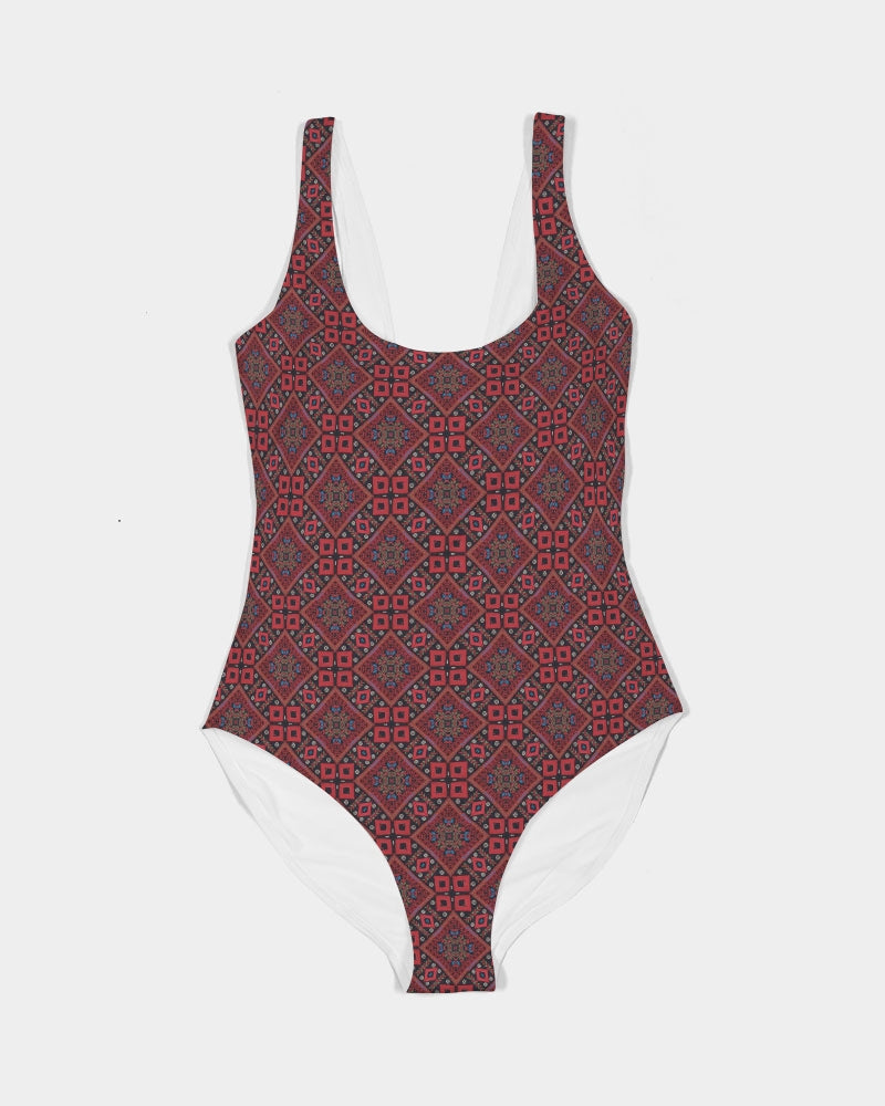 Palestinian @ Heart Women's All-Over Print One-Piece Swimsuit