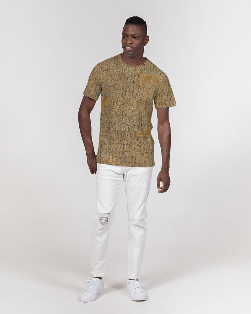 Walk like an Egyptian Men's All-Over Print Pocket Tee