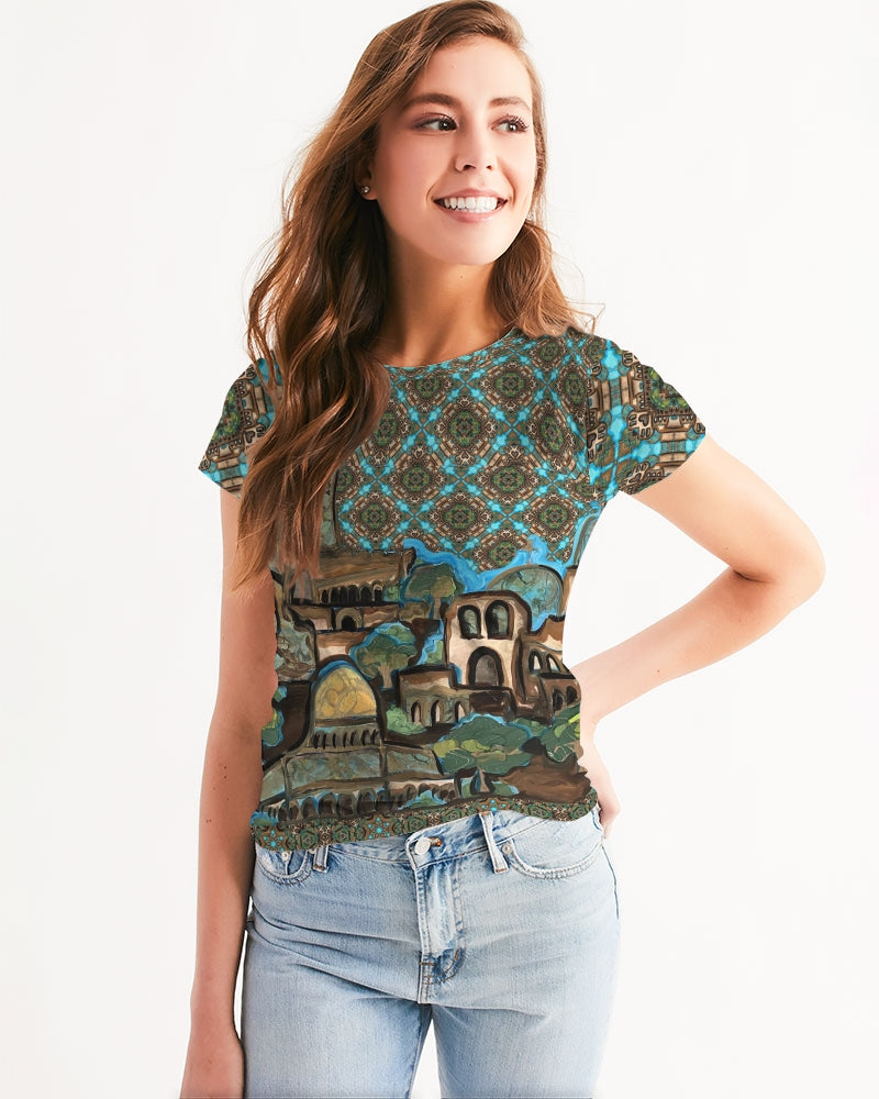 Prayers for Peace Women's All-Over Print Tee