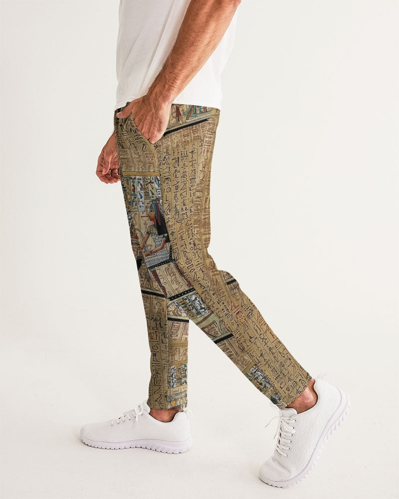 Walk like an Egyptian Men's All-Over Print Joggers
