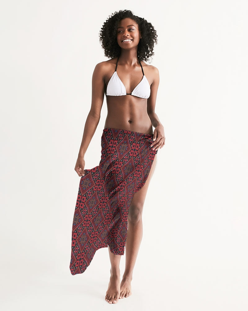 Palestinian @ Heart All-Over Print Swim Cover Up