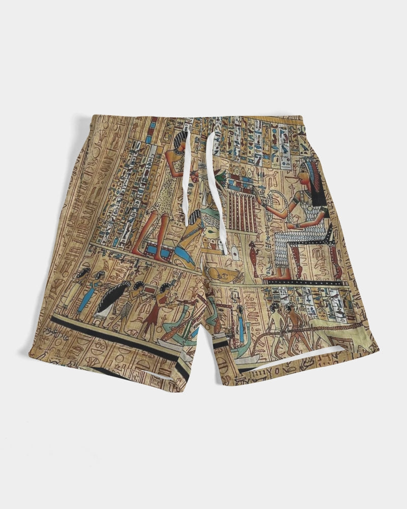 Walk like an Egyptian Men's All-Over Print Swim Trunk