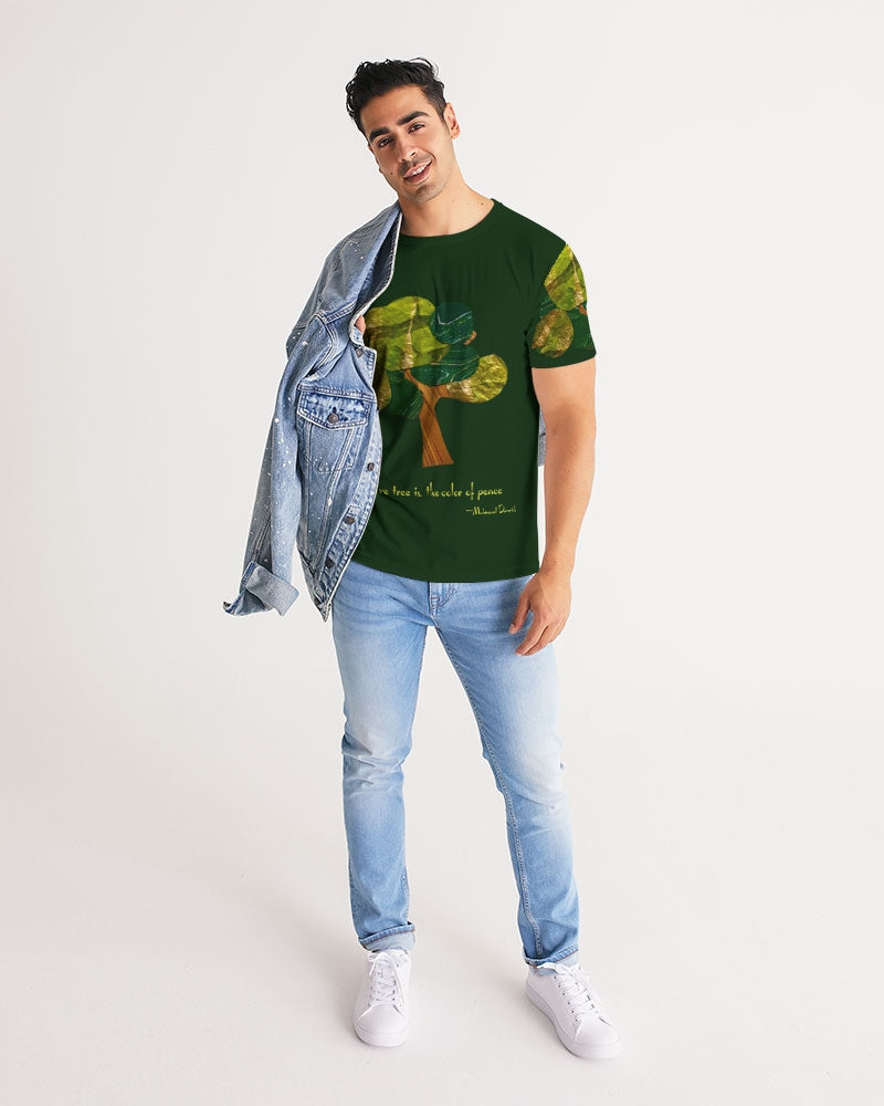 The Olive Tree is the Color of Peace T shirt Men's All-Over Print Tee