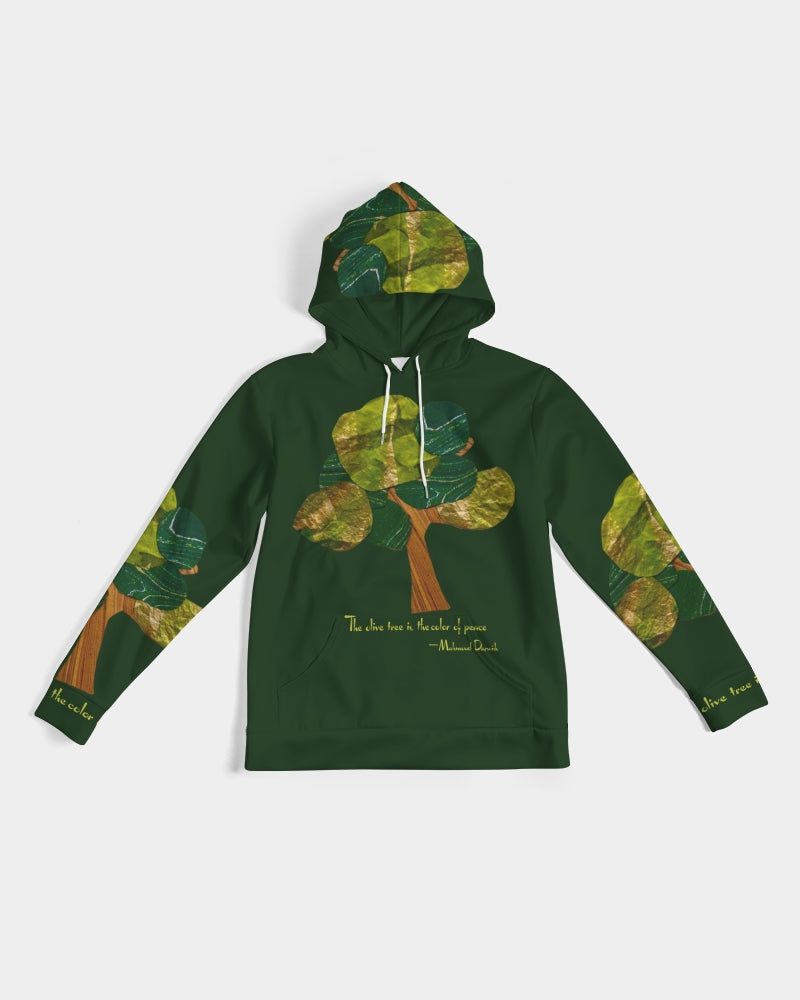 The Olive Tree is the Color of Peace T shirt Men's All-Over Print Hoodie