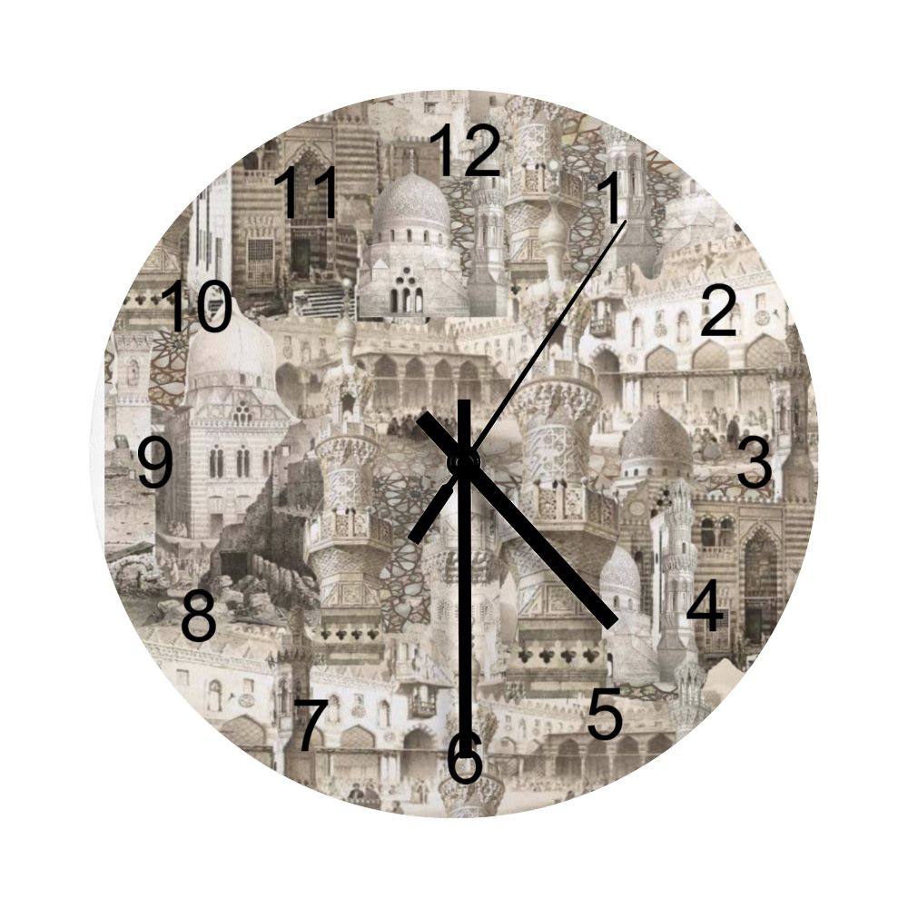 Simple acrylic wall clock