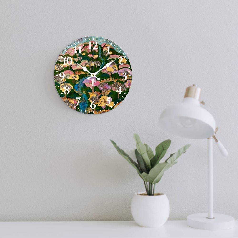 Joie de vivre Clock