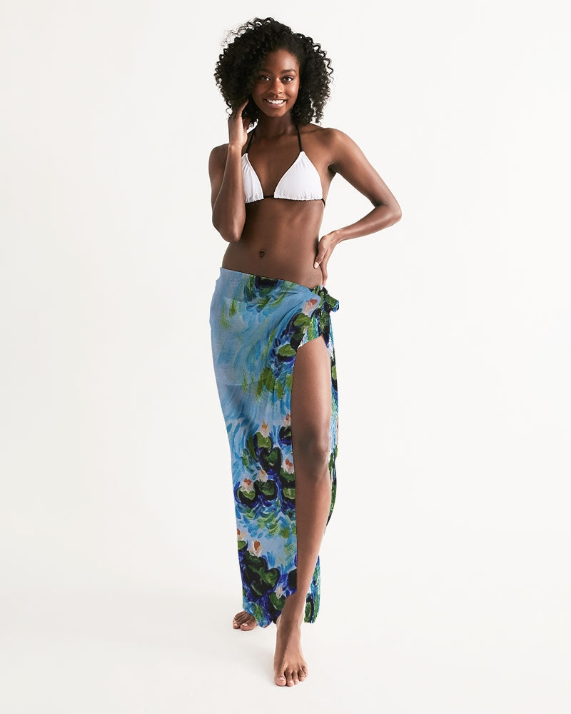 Water Lillies Swim Cover Up
