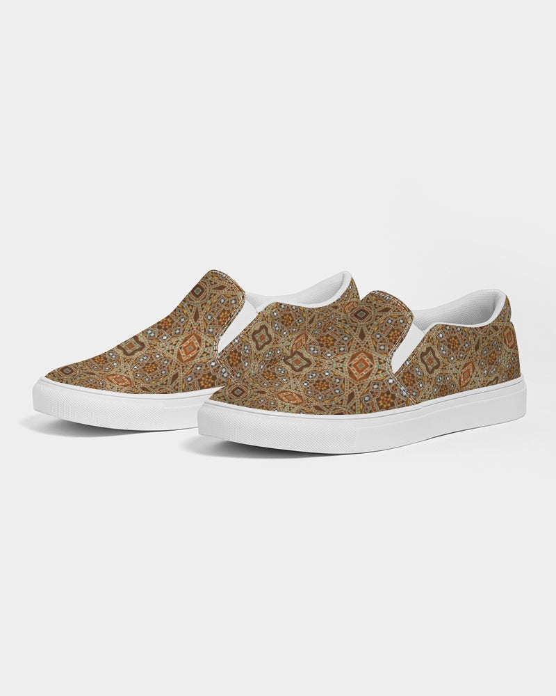Syrian Mosaic Women's Slip-On Canvas Shoe