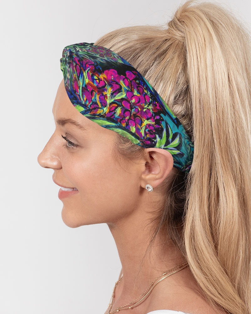 Jade Bamboo Twist Knot Headband Set