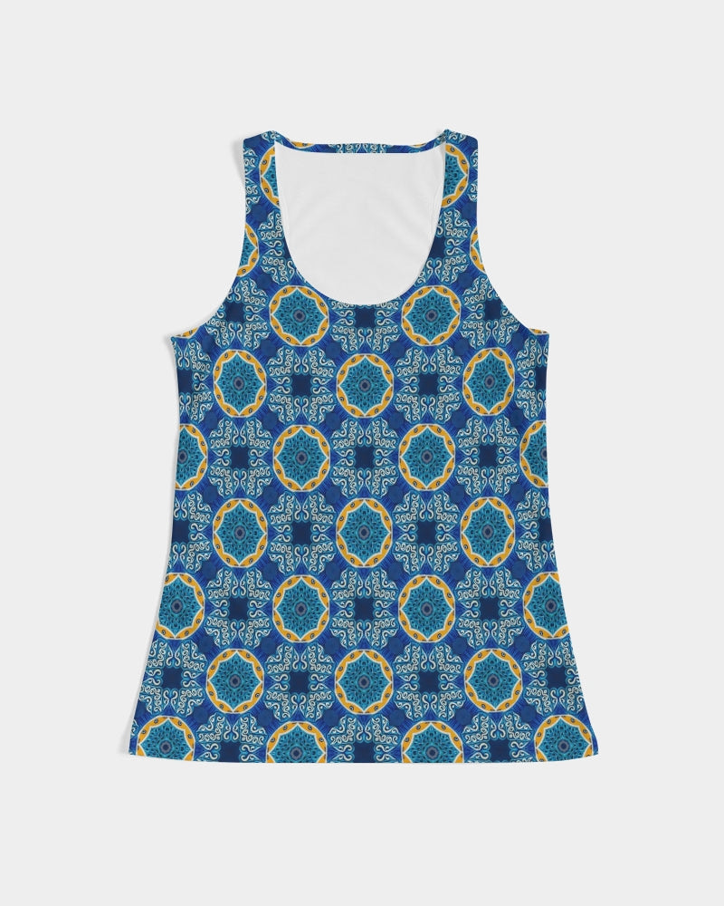 Blue Mosaic Women's Tank