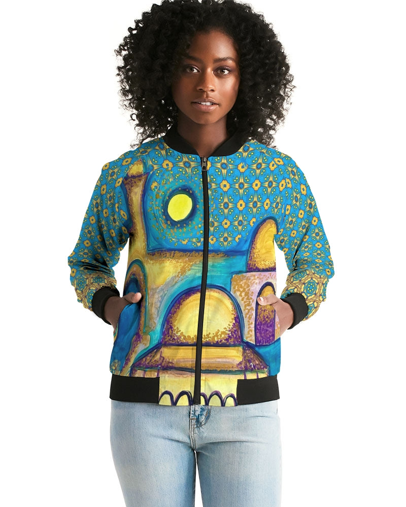 Jerusalem Sunshine Women's Bomber Jacket