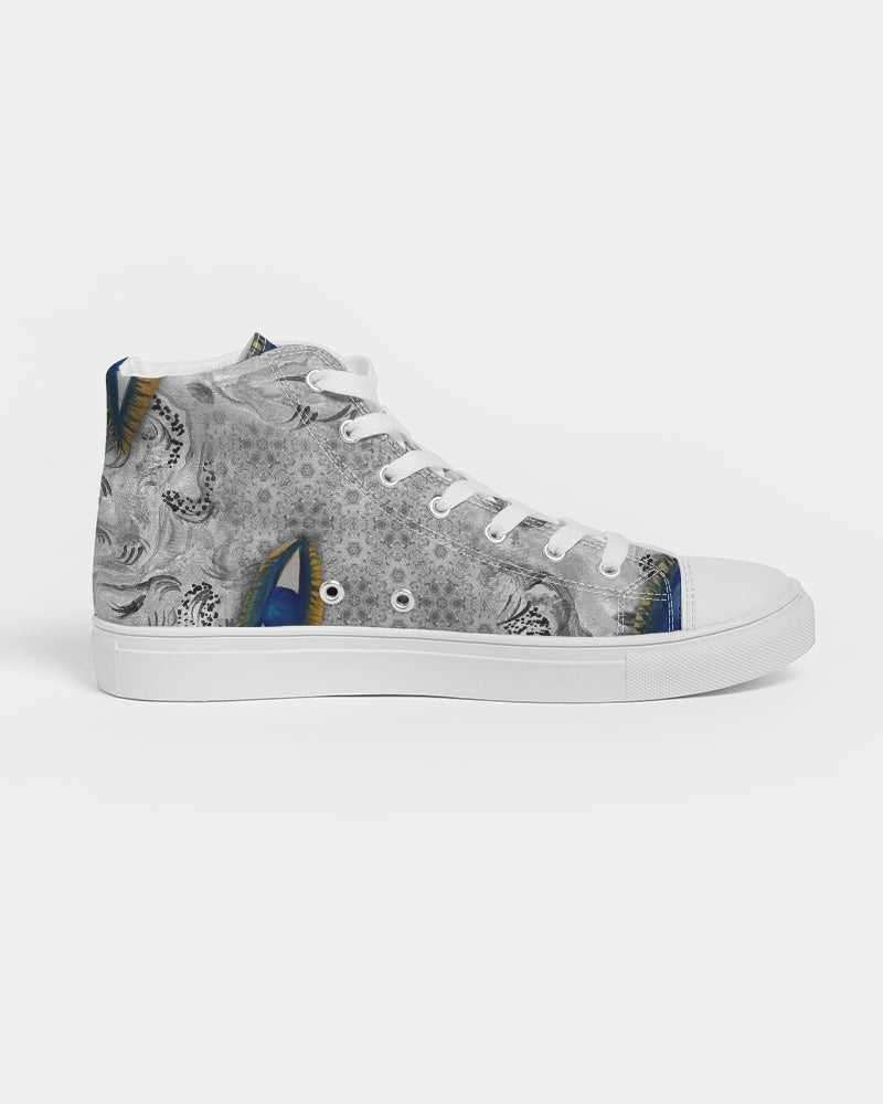 So Much to See Men's Hightop Canvas Shoe