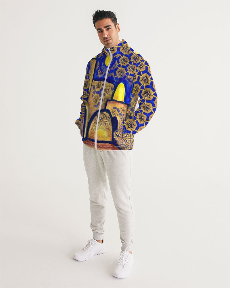 Jerusalem Evening Men's Windbreaker