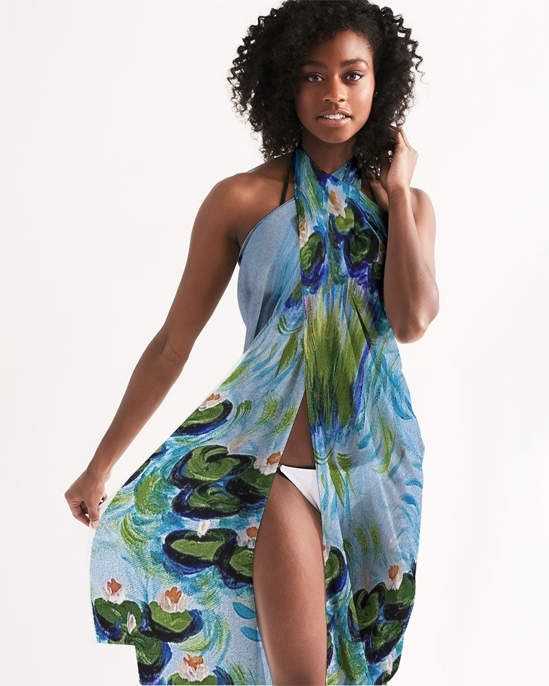Water Lillies Swim Cover Up