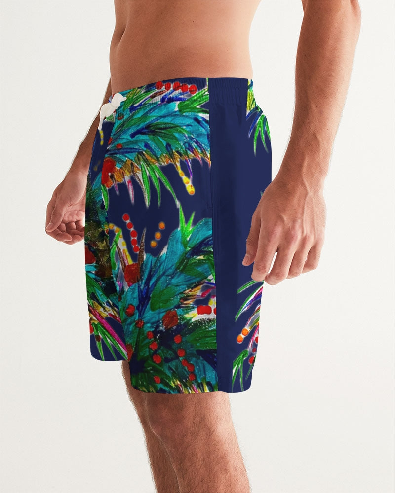 Palm Tree Oasis Men's Swim Trunk