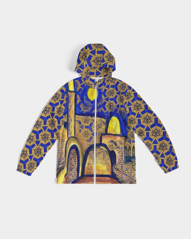 Jerusalem Evening Men's Windbreaker