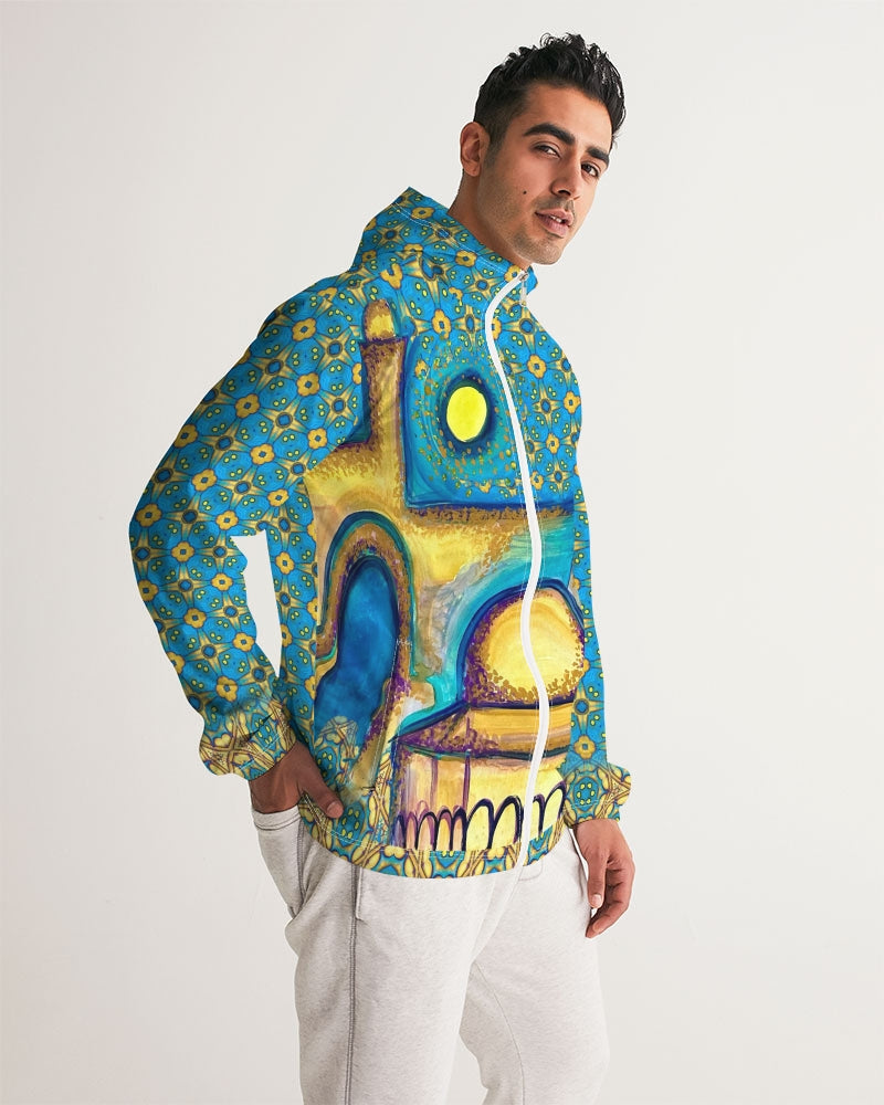 Jerusalem Sunshine Men's Windbreaker