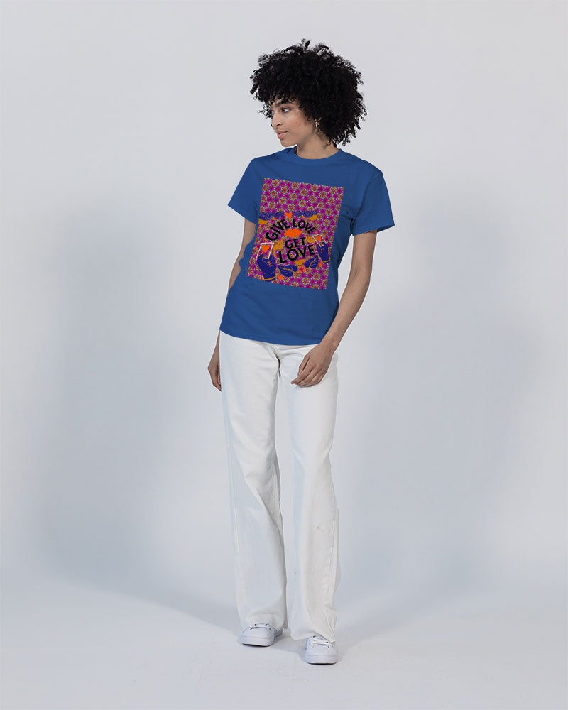 Give Love Unisex Heavy Cotton T-Shirt | Gildan
