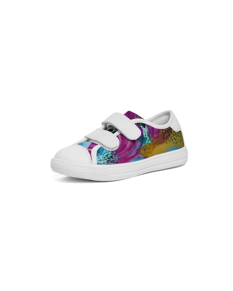 Watercolor Wonderland Kids Velcro Sneaker