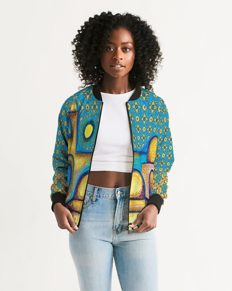 Jerusalem Sunshine Women's Bomber Jacket
