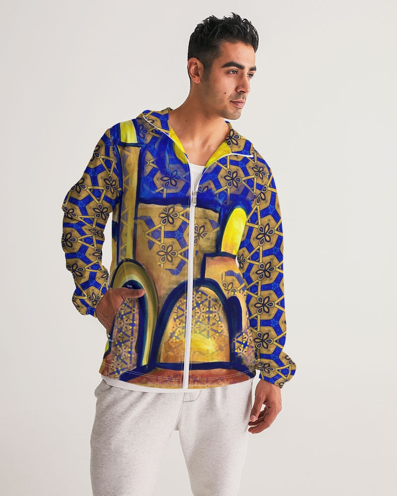 Jerusalem Evening Men's Windbreaker