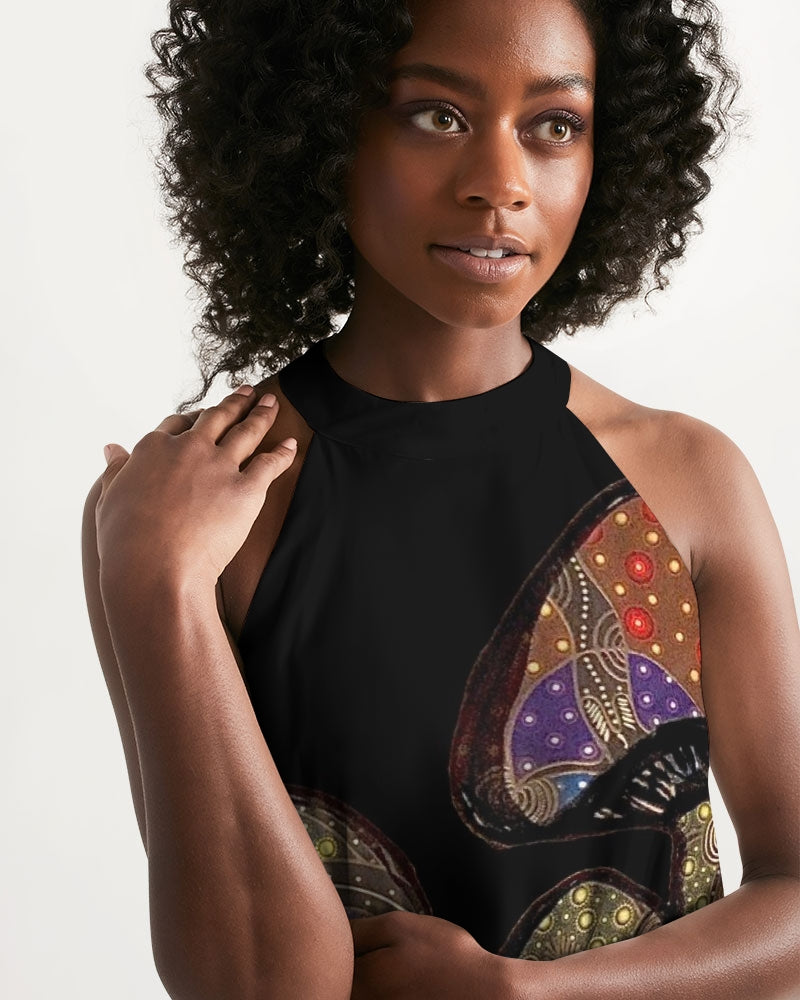 Mushrooms are Magic! Women's Halter Dress