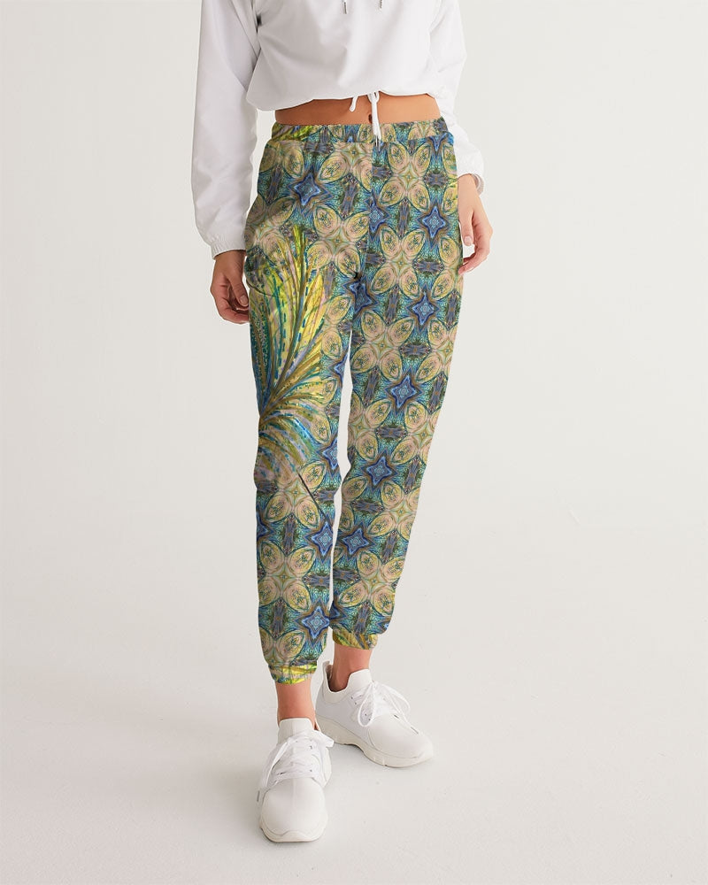 Yellow Wisps Mosaic Women's Track Pants