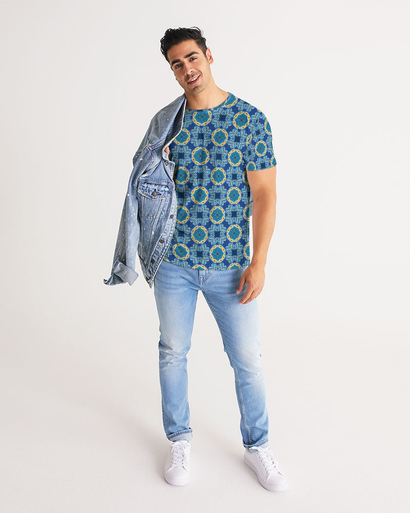 Blue Mosaic Men's Tee