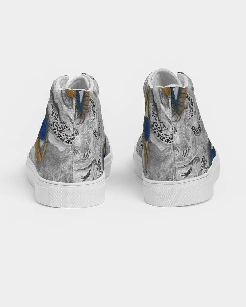 So Much to See Women's Hightop Canvas Shoe