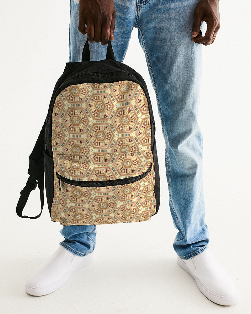 Middle Eastsern Mosaic Small Canvas Backpack