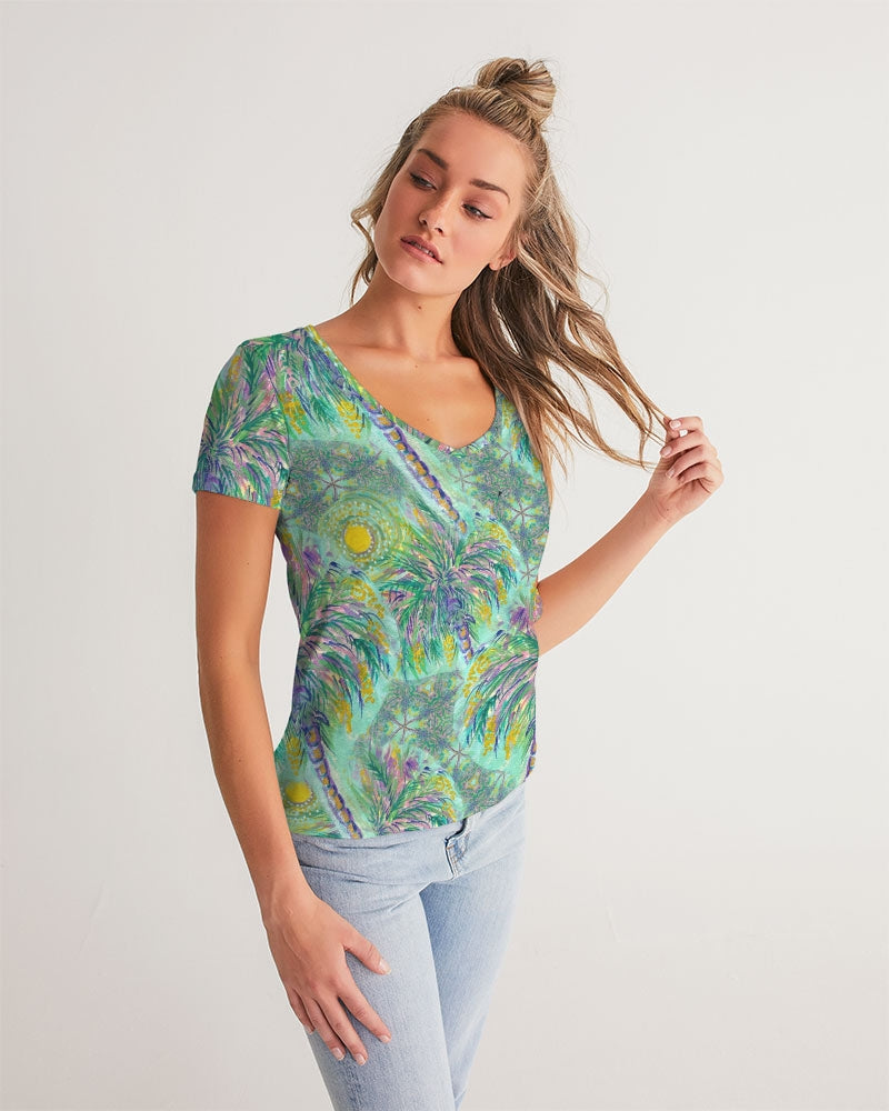 Calypso Women's V-Neck Tee