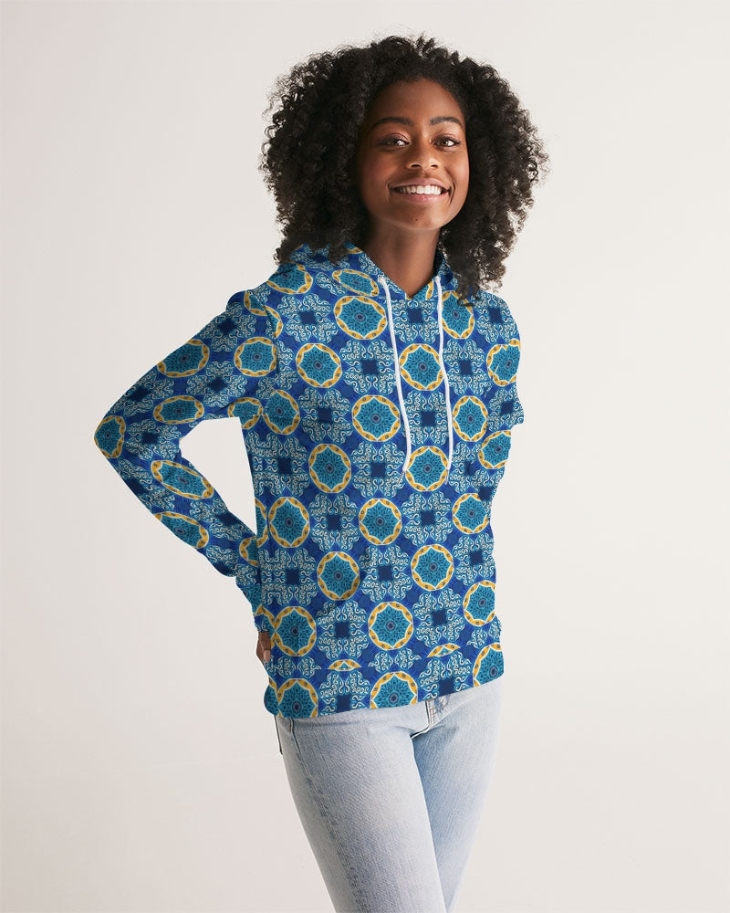 Blue Mosaic Women's Hoodie