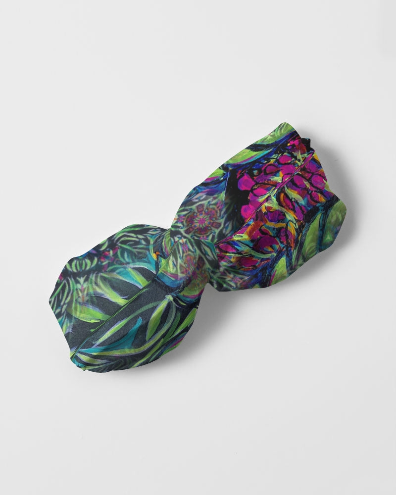 Jade Bamboo Twist Knot Headband Set