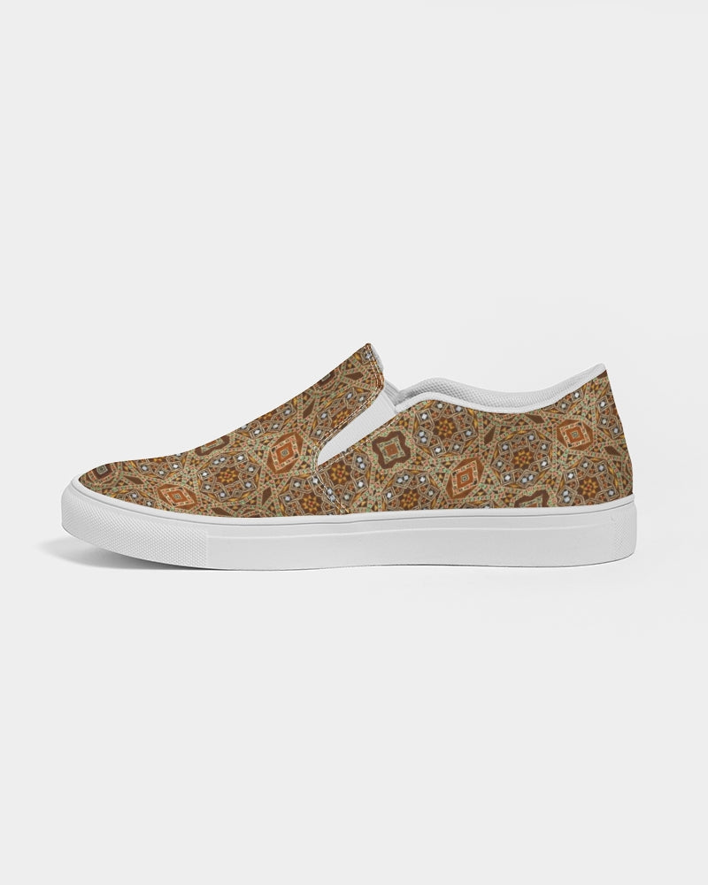 Syrian Mosaic Women's Slip-On Canvas Shoe