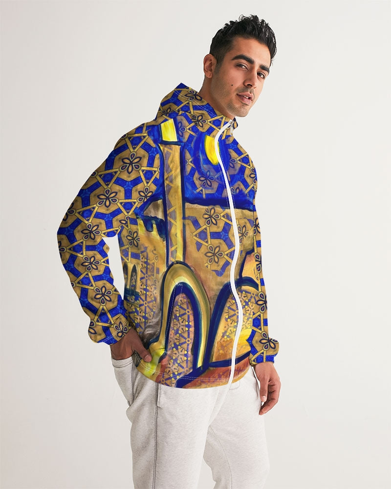 Jerusalem Evening Men's Windbreaker