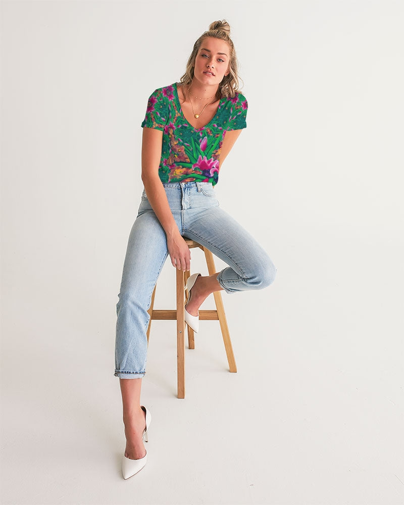 Stargazing Women's V-Neck Tee