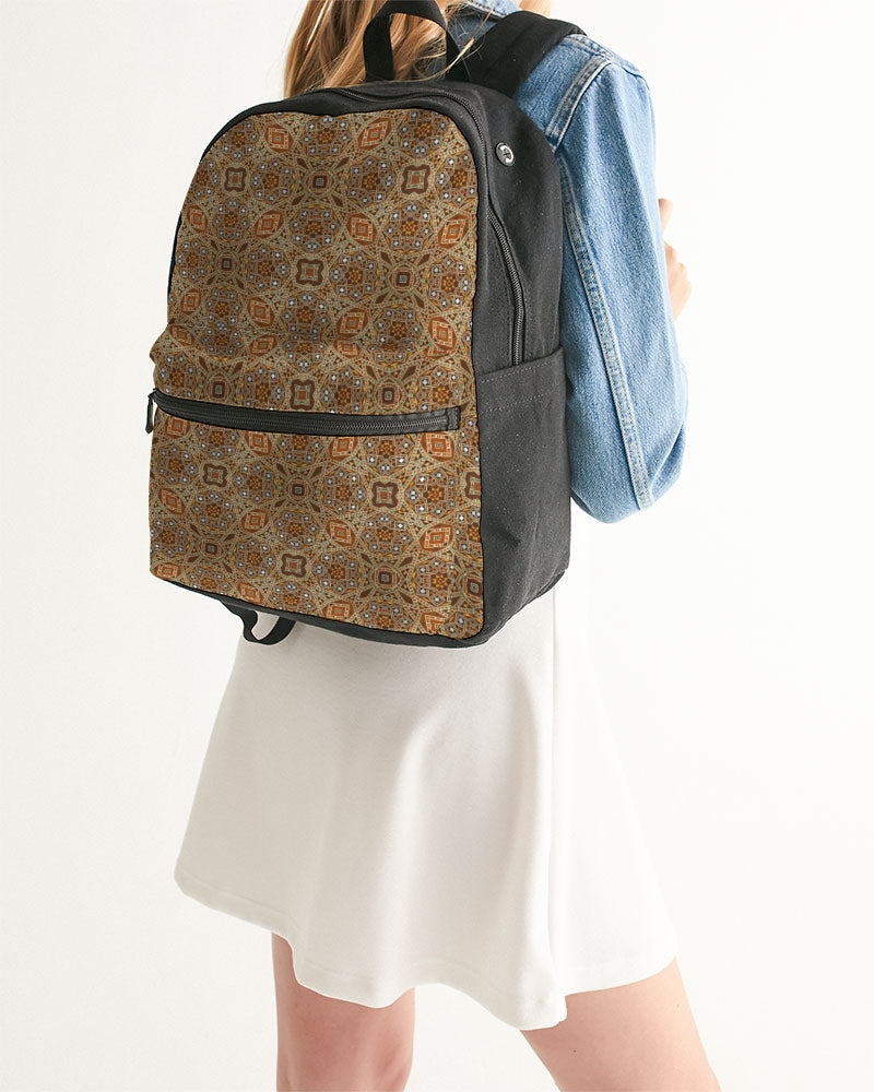 Syrian Mosaic Small Canvas Backpack