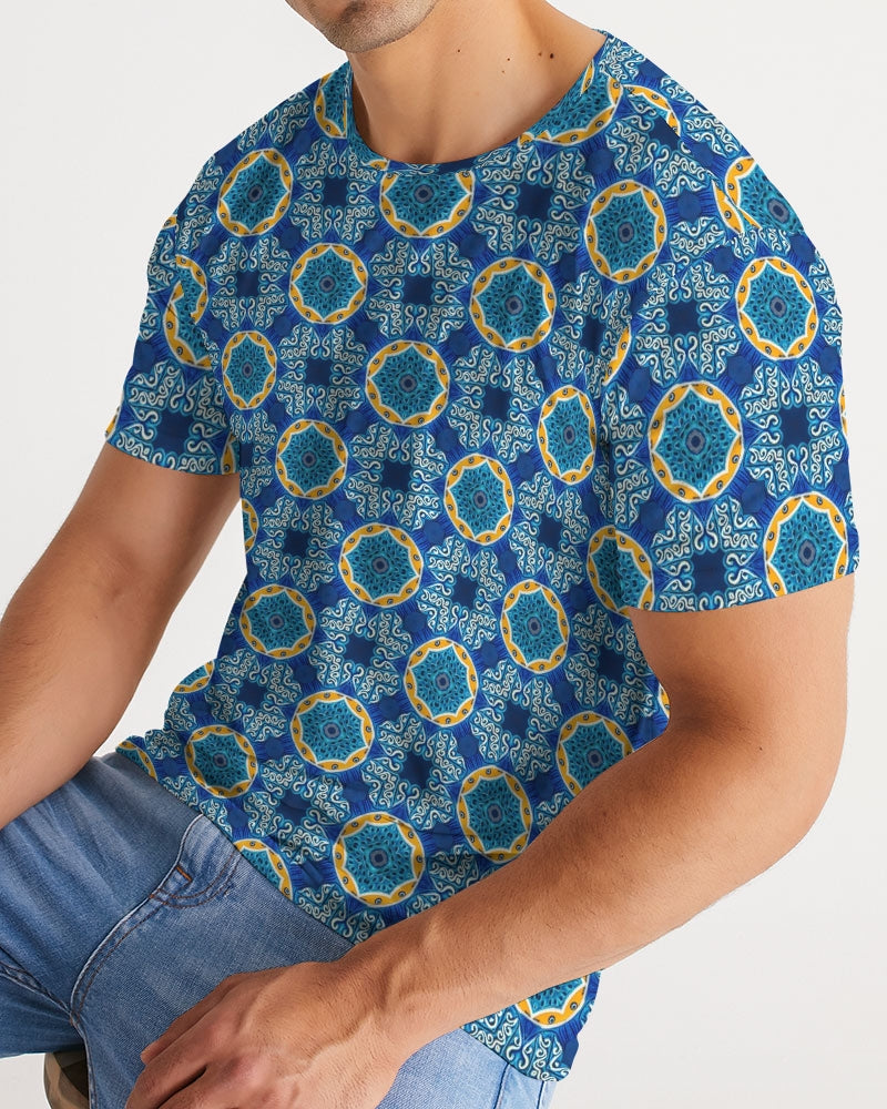 Blue Mosaic Men's Tee