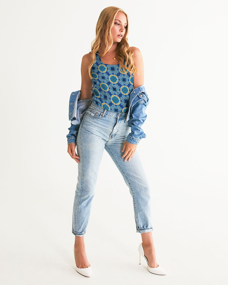 Blue Mosaic Women's Tank