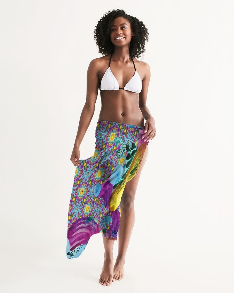 Watercolor Wonderland Swim Cover Up
