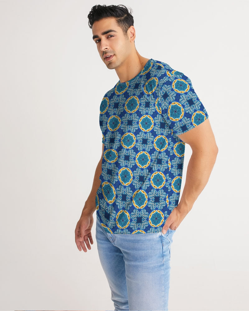 Blue Mosaic Men's Tee